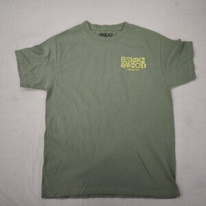 Bricks & Wood Mens Bricks & Wood For Daily Use Green Shirt New